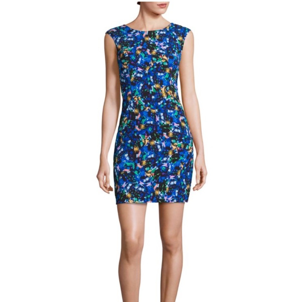 Milly Jewel Print Sheath Dress